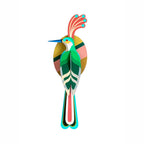 Wandobjekt 3D Paradiesvogel Nias