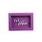 Nette Worte Wanddekoration - Best Mum, aubergine in XS