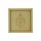 Nette Worte Wanddekoration - Blatt, Taupe S