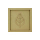 Nette Worte Wanddekoration - Blatt, Taupe S