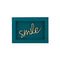 Nette Worte Wanddekoration - Smile, Petrol XS