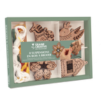 Weihnachtsbaumschmuck besticken, DIY Set, kreative Deko