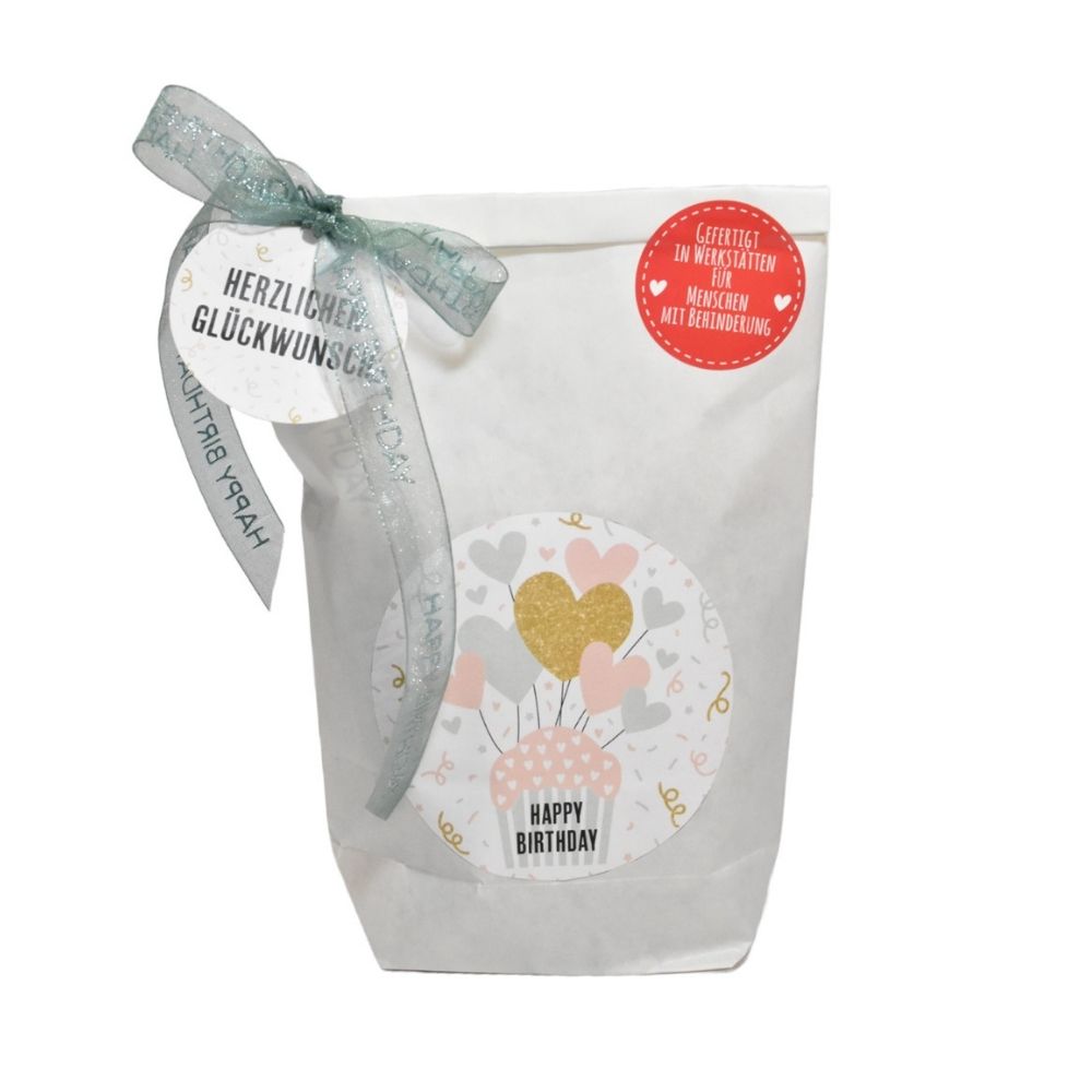 Wundertüte "Happy Birthday" mit Luftballon