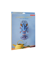 Wandobjekt 3D Lavendel Hummer