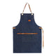 Grillschürze - Navy Blau