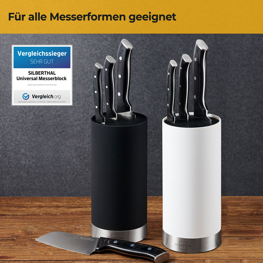 Messerblock mit Borsteneinsatz