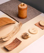 Bastelset Teedose aus Birkenrinde