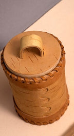 Bastelset Teedose aus Birkenrinde