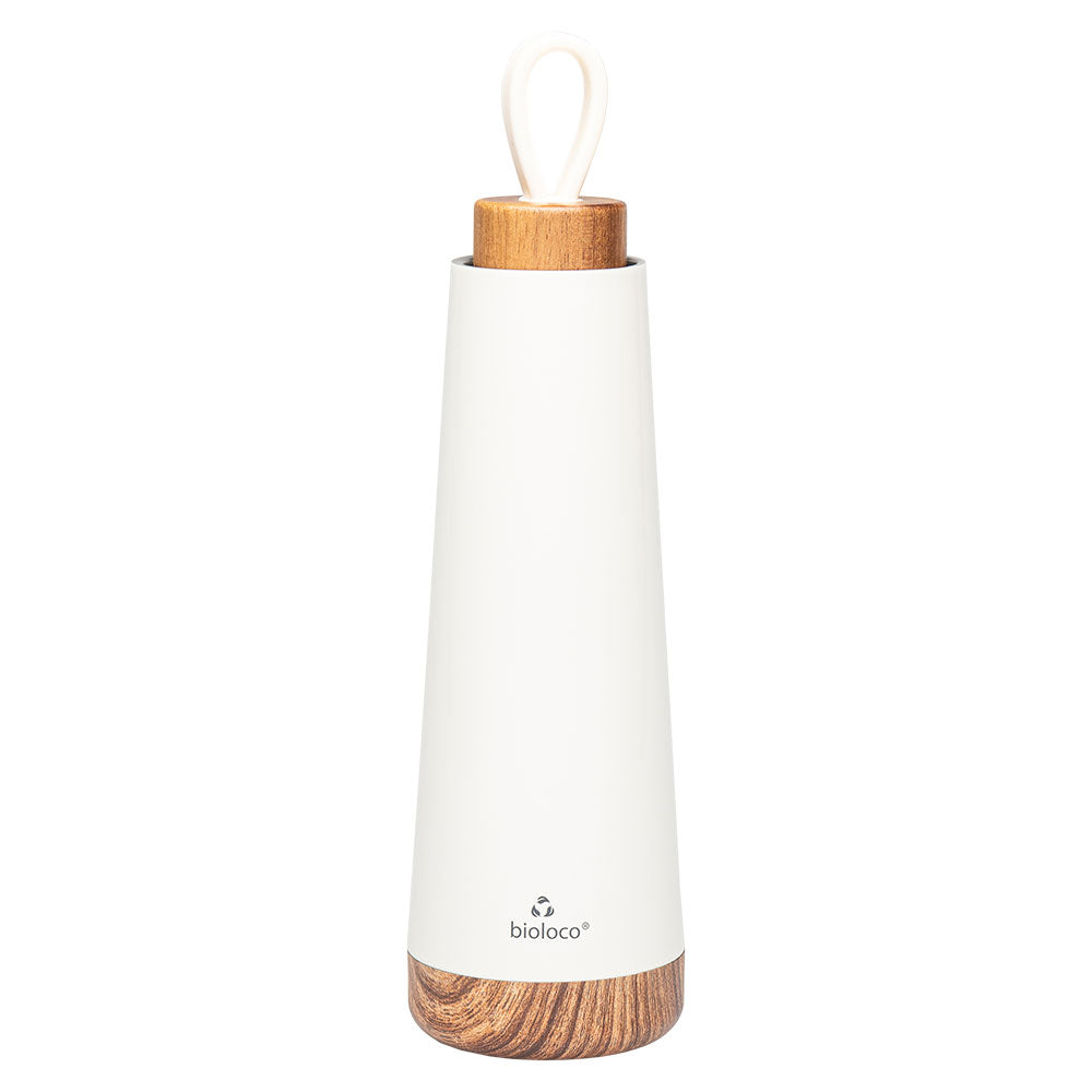 Thermosflasche, weiß