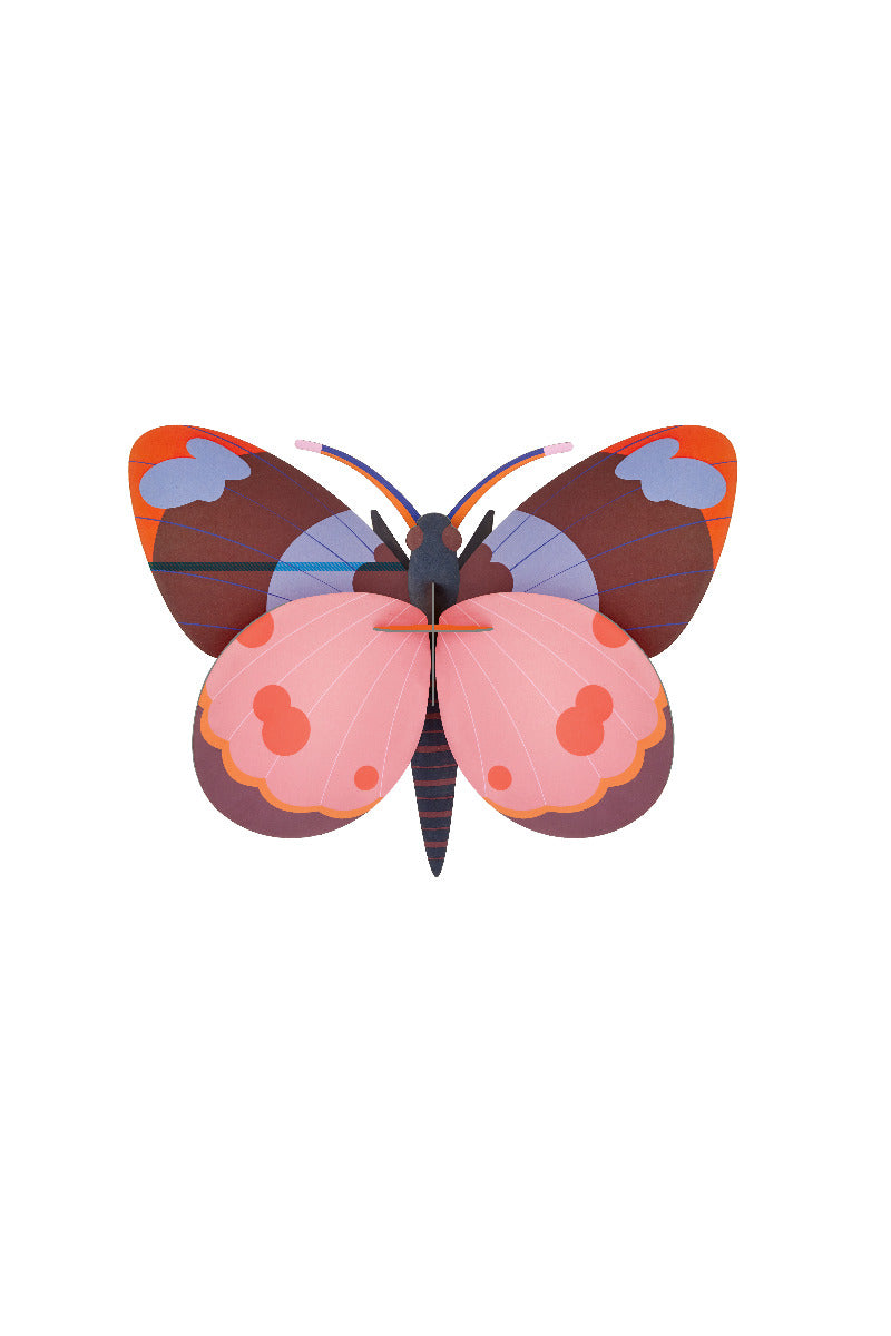 3D Wanddekoration Wandobjekt eines Schmetterlings