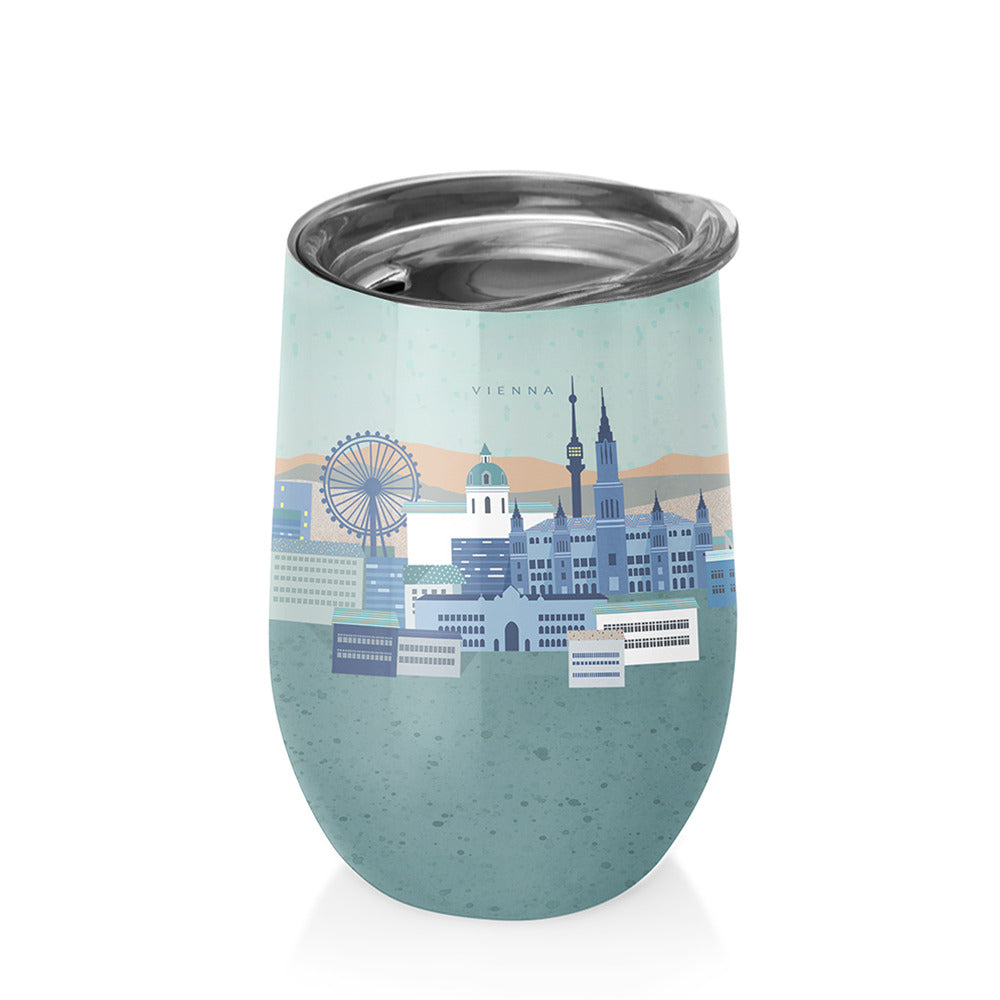 Edelstahlbecher "Venedig" Thermobecher to go