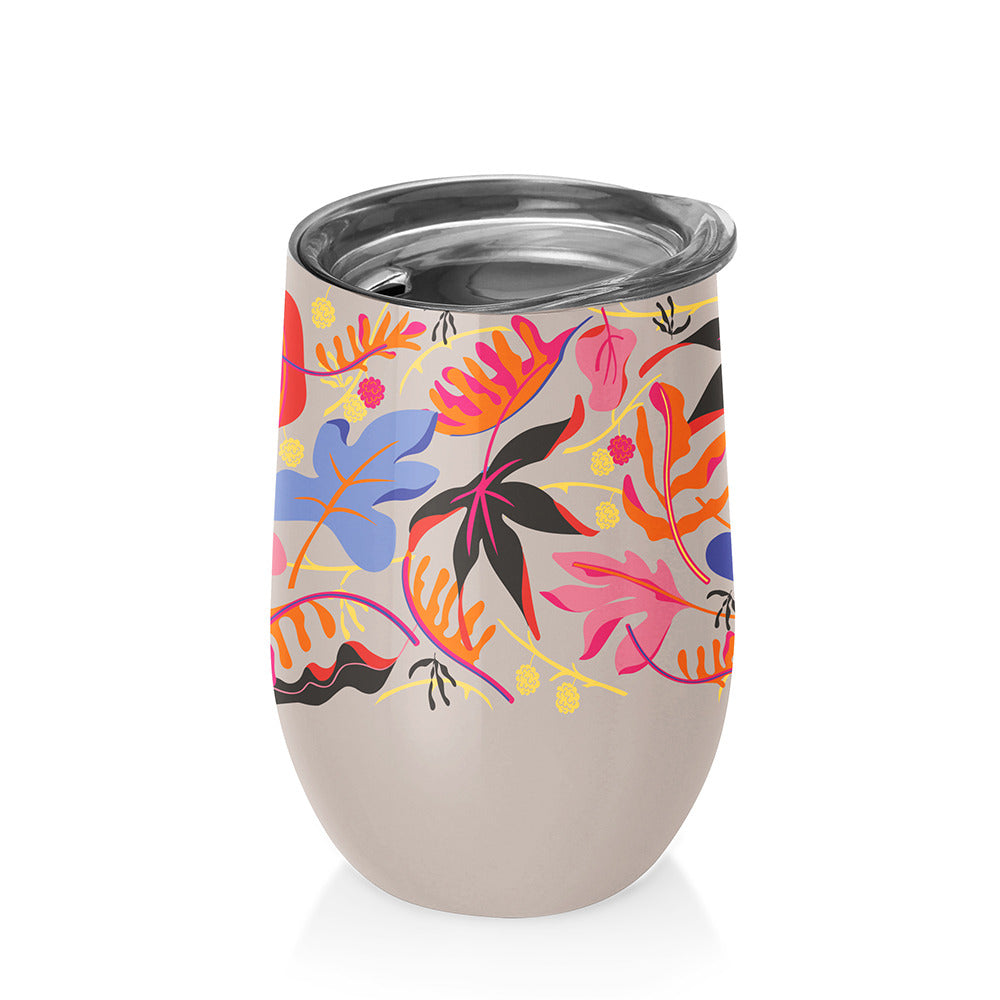 Edelstahlbecher "Secret Garden" Thermobecher to go