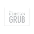 Postkarte mit Spruch "Kleiner Geburtstagsgruß"