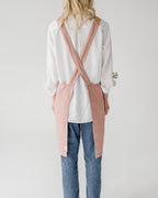 Rückseite der Küchenschürze