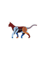 Katze - Lucky Charm DIY Deko Objekt zum Aufhängen