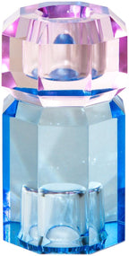 Kerzenständer Kristall – Kobalt, Violett