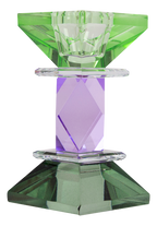 Kerzenhalter Mint, Violett, Oliv