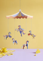 Baby Mobile - Zirkus mit Pferden und einem Pegasus