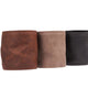 Blumentopf aus Leder braun