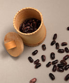 Tee-  und Gewürzdose aus Birkenrinde