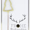 Mini Wondercard Frohe Weihnachten Elch