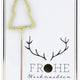 Mini Wondercard Frohe Weihnachten Elch