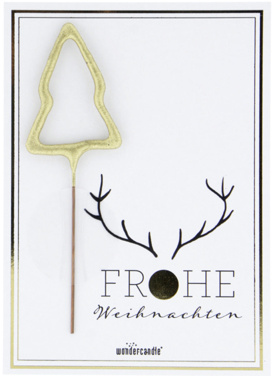 Mini Wondercard Frohe Weihnachten Elch