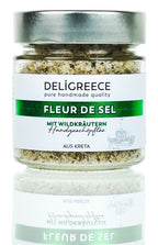 Fleur de Sel, Meersalz mit Wildkräutern