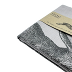 Geschirrtuch Halbleinen, Hase