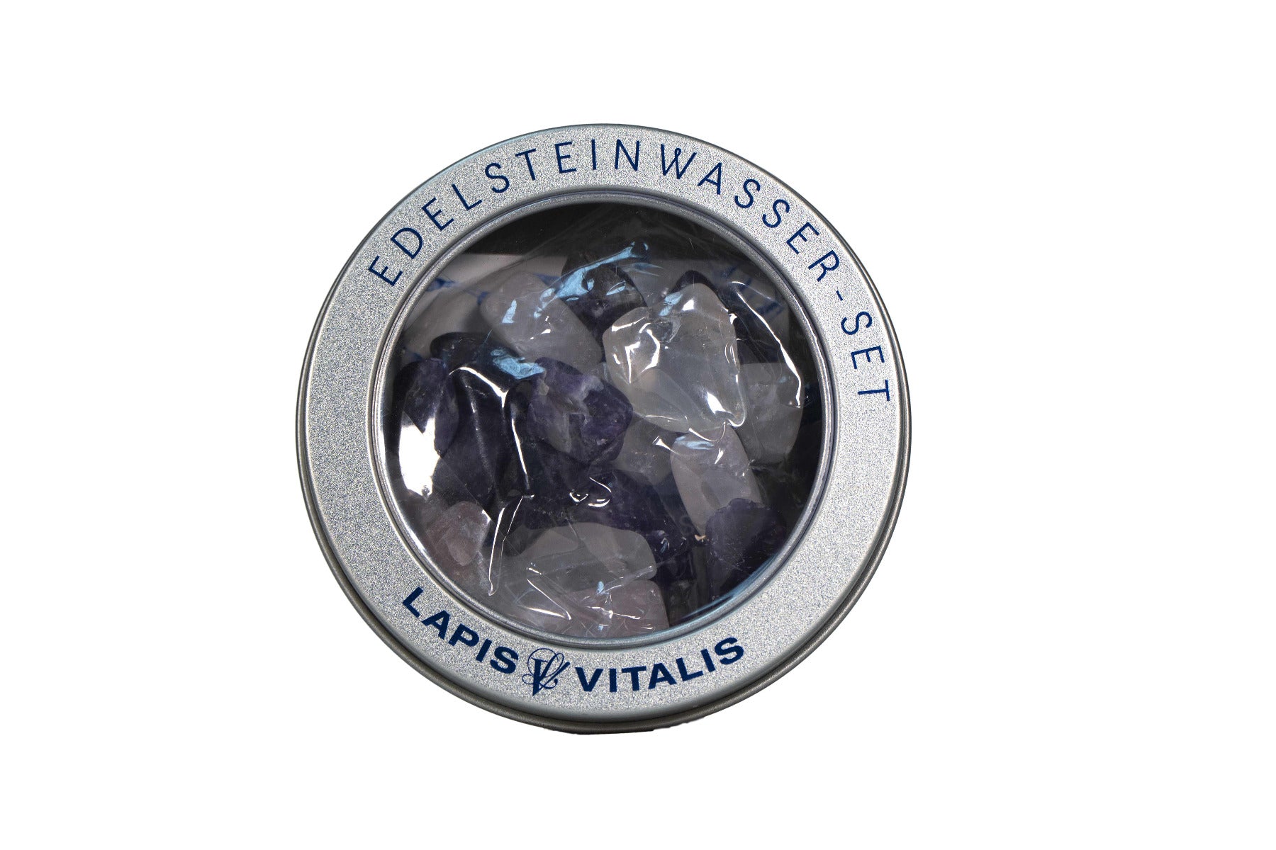 Wassersteine Basismischung in Metallgeschenkdose