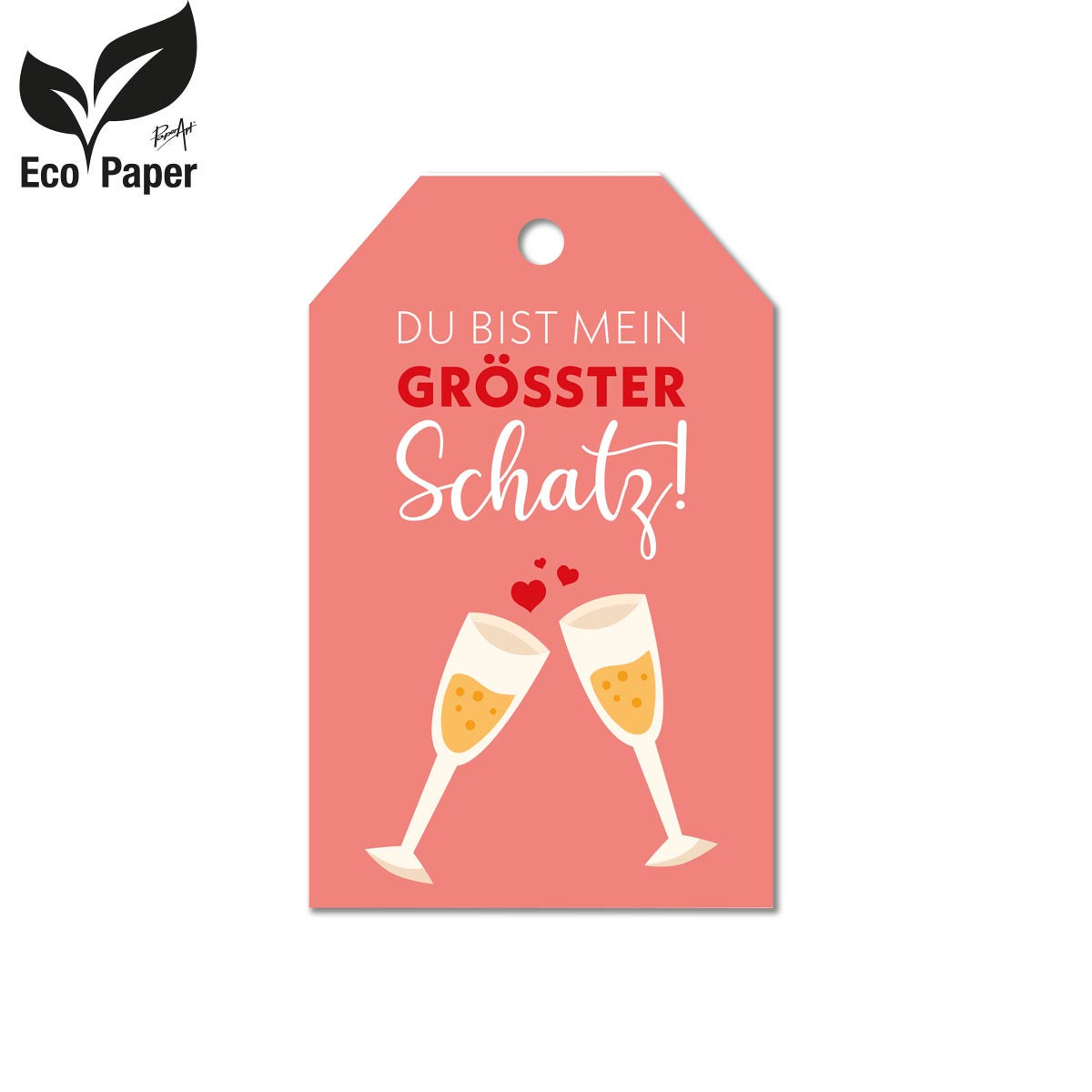 Geschenkanhänger "Du bist mein größter Schatz!"