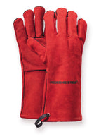 Grillhandschuh Feuermeister® Spaltleder rot, Gr. 8 S
