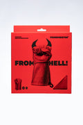 Grillhandschuh Feuermeister® Spaltleder rot, Gr. 12 XXL