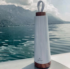 Thermosflasche, weiß