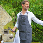 Grillschürze - Grau