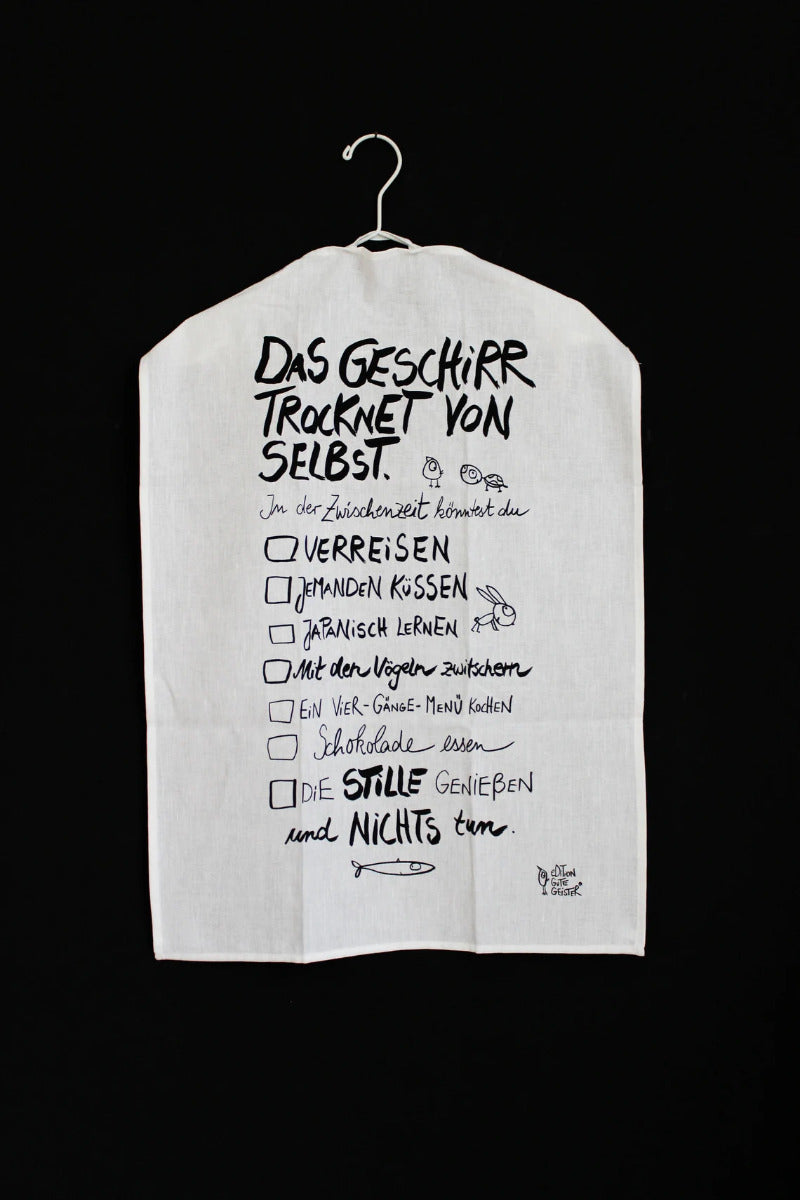 Geschirrtuch - Wie von selbst