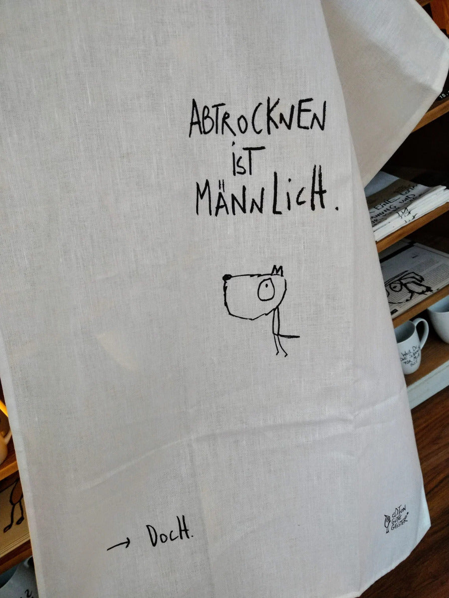 Geschirrtuch - Männersache
