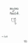 Geschirrtuch - Männersache