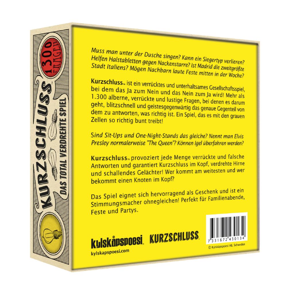 Gesellschaftsspiel "Kurzschluss"