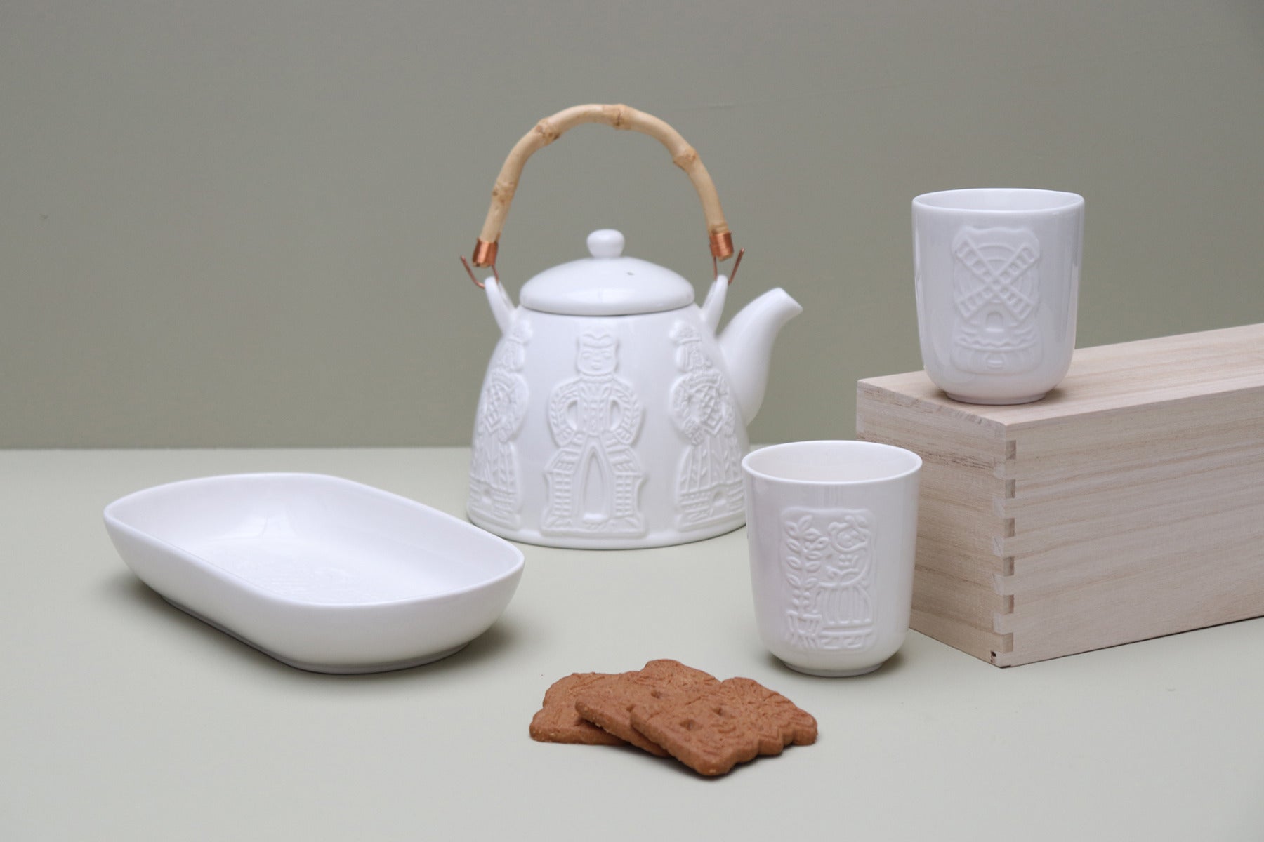 Teebecher - Spekulatius Aufdruck - 2er-Set