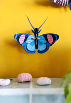 Wandobjekt 3D Peacock Butterfly