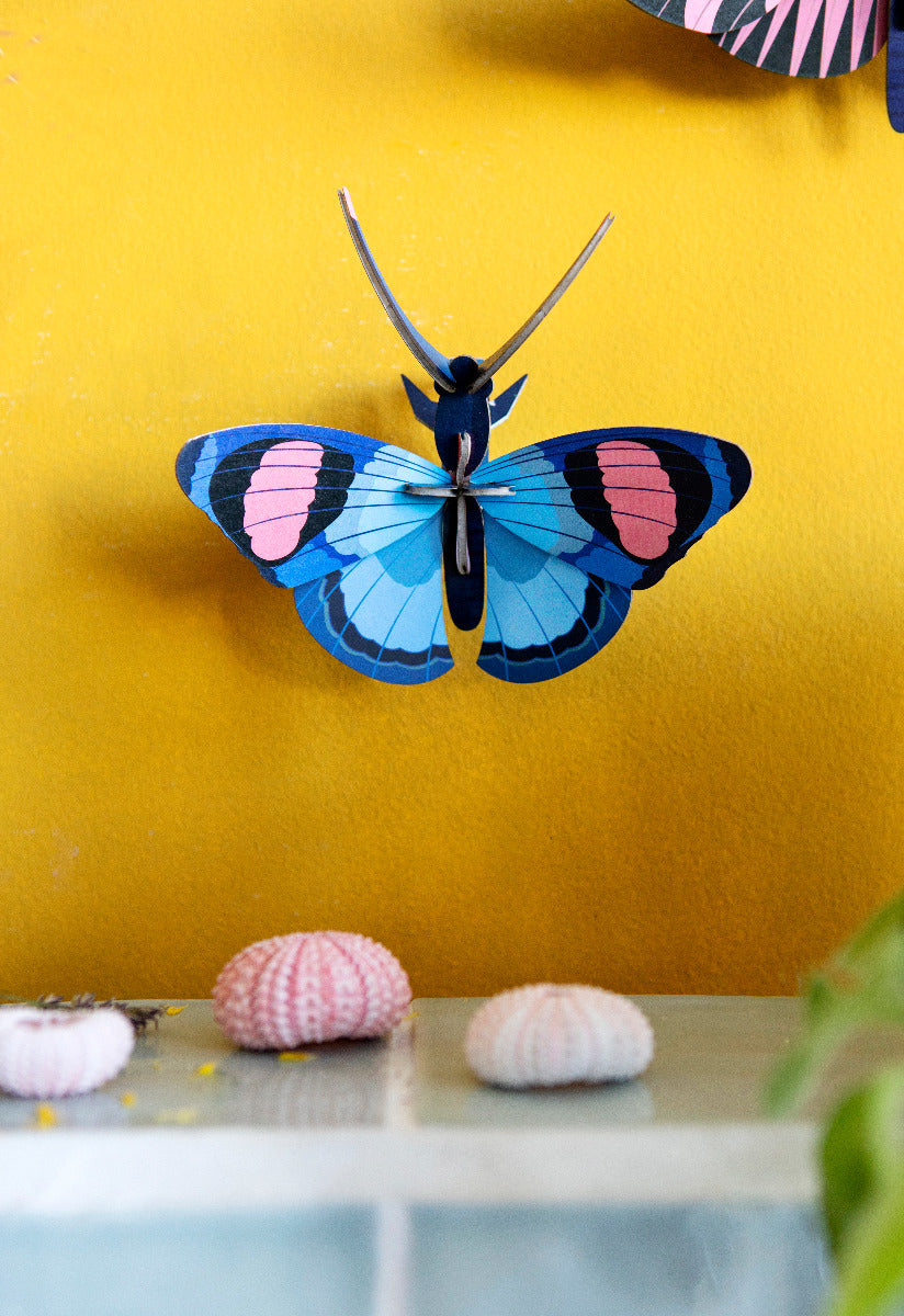 Wandobjekt 3D Peacock Butterfly