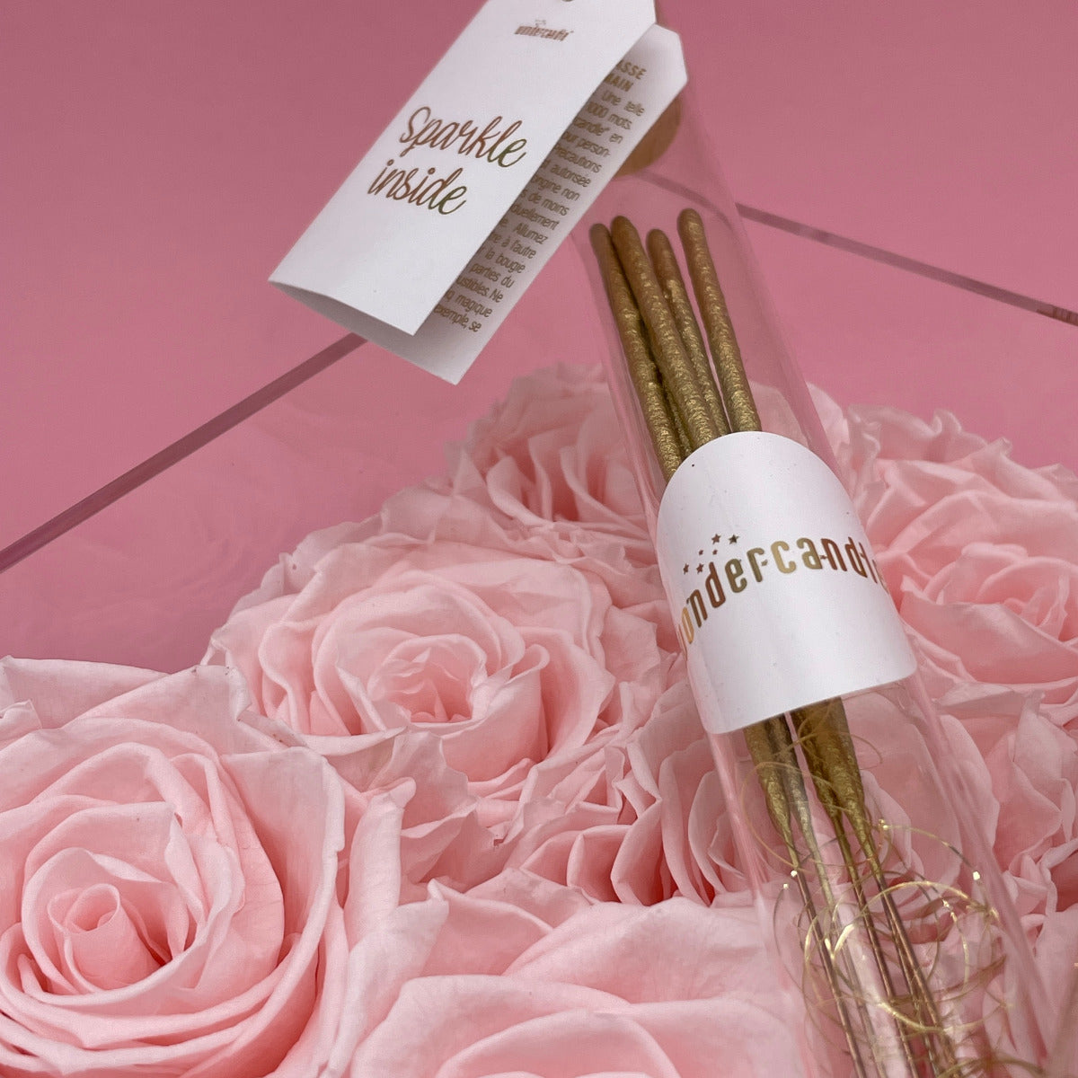 Sparkle Inside Wunderkerzen gold