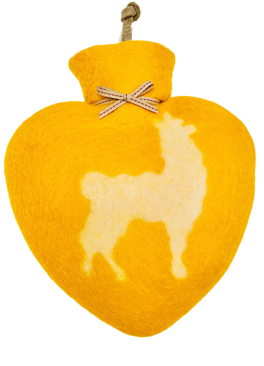 Wärmflasche-Lama-Sonne