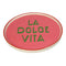 Teller Antipasti La Dolce Vita Stoneware Pink