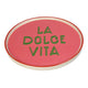 Teller Antipasti La Dolce Vita Stoneware Pink