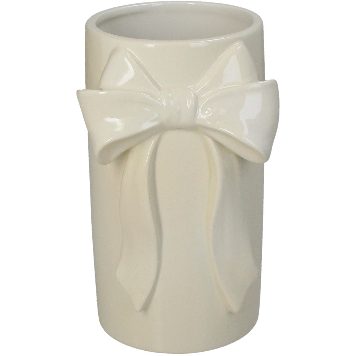 Deko Vase Weiß "White Grace"