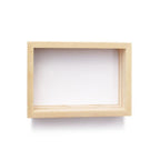 Rahmen aus Eschenholz für Postkarten, Karteikärtchen, Fotos, Urlaubserinnerungen