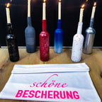 Geschirrtuch "Schöne Bescherung" Pink