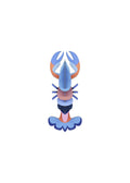 Wanddeko 3D Blauer Mini Lobster